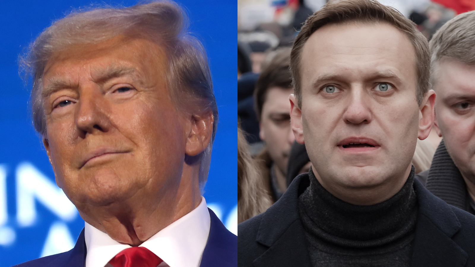 Trump Compares Himself to Navalny