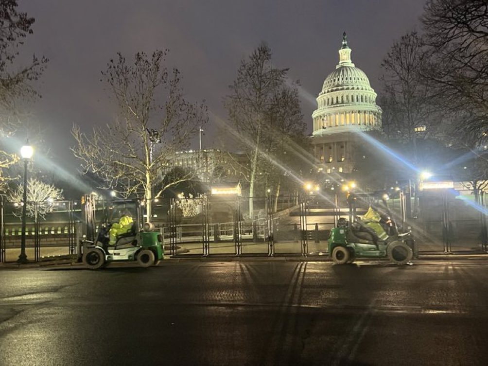 Biden Builds Border Around Capitol For State of The Union Speech