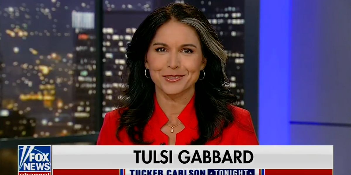 WATCH: Tucker Carlson’s Tulsi Gabbard Interview Sparks VP Rumors