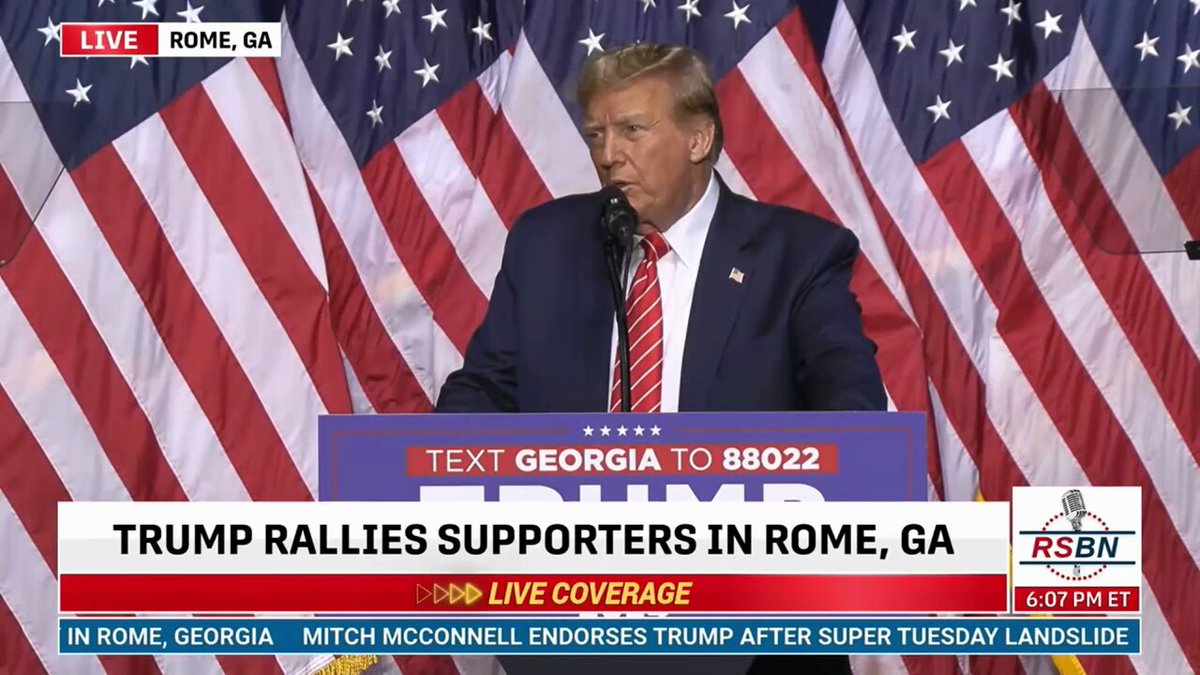 Trump Honors Laken Riley in Rome, Georgia